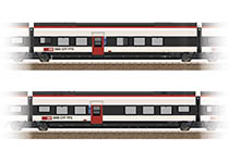 076-T23282 - H0 - Ergänzungswagen-Set 2 zum RABe 501 Giruno